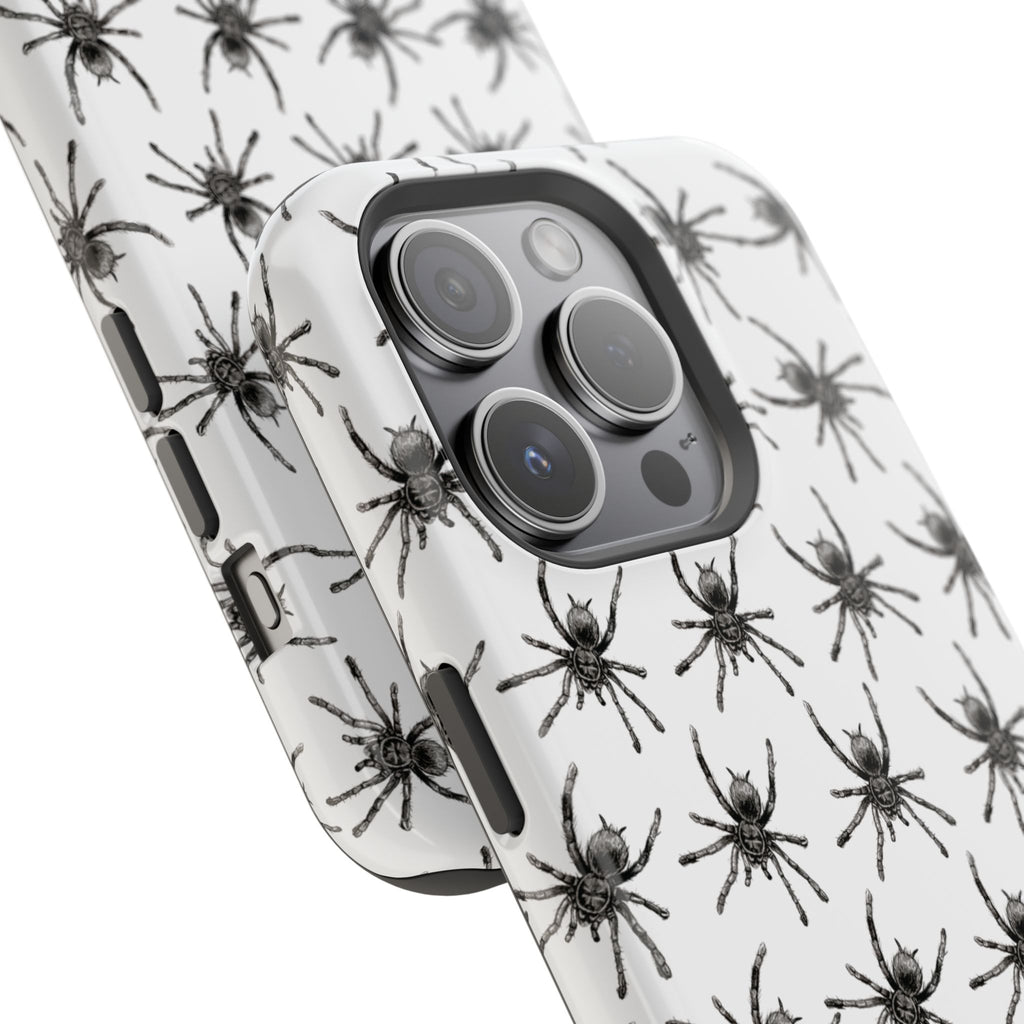 Spider Pattern Magnetic Impact-Resistant Phone Case