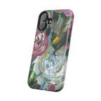 Floral Brushstroke Magnetic Impact-Resistant Phone Case