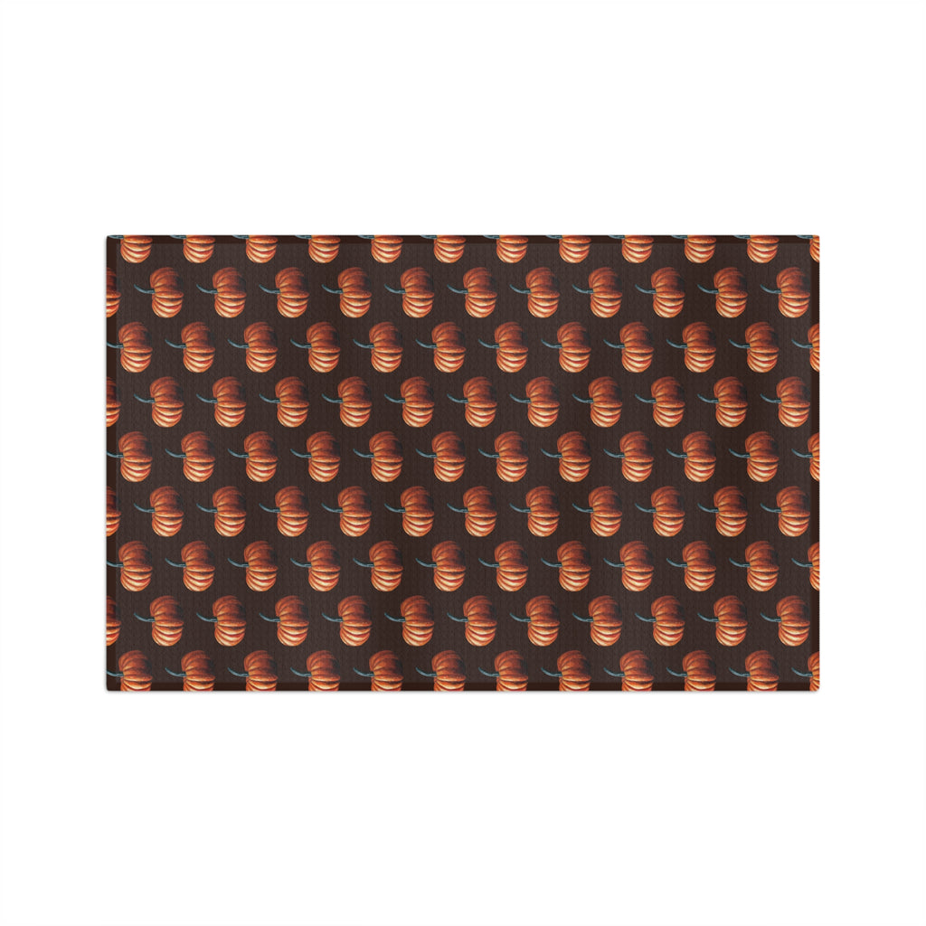 Absorbent Autumn Pumpkin Pattern Microfiber Tea Towel