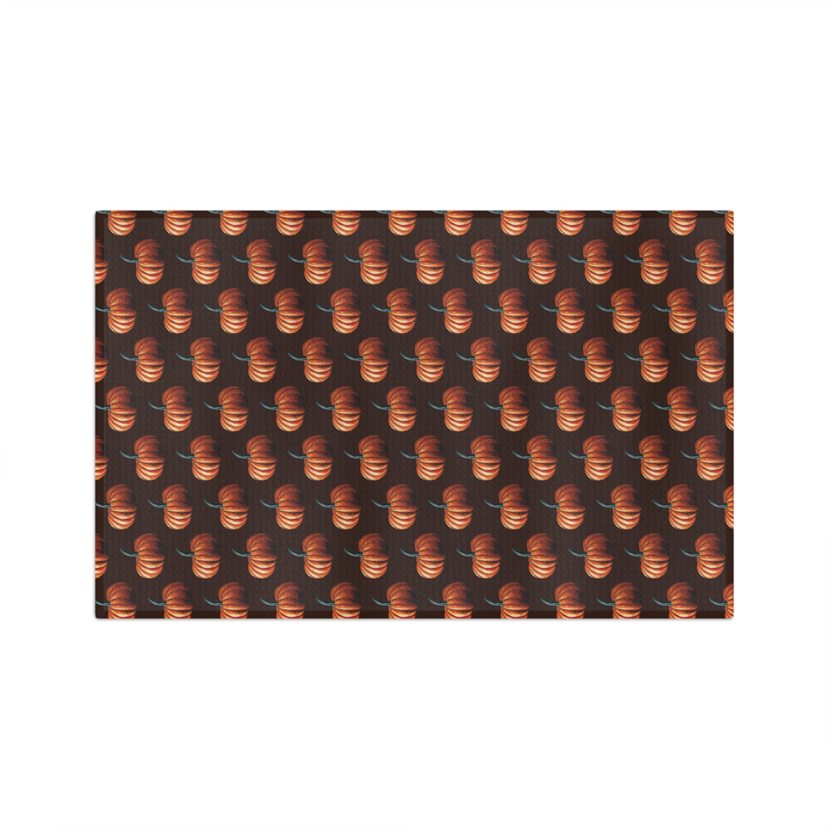 Absorbent Autumn Pumpkin Pattern Microfiber Tea Towel
