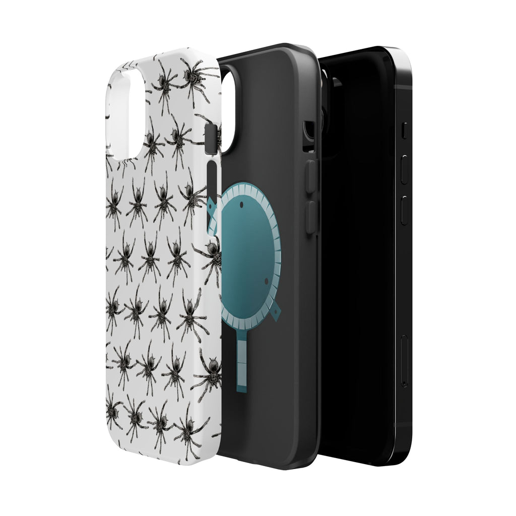 Spider Pattern Magnetic Impact-Resistant Phone Case