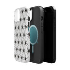 Spider Pattern Magnetic Impact-Resistant Phone Case