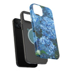 Blue Hydrangea Magnetic Impact-Resistant Phone Case