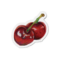 Cherry Die-Cut Magnet — Retro Fruit Kitchen Decor