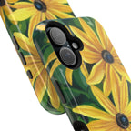 Floral Black-Eyed Susan Magnetic Impact Phone Case