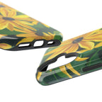 Floral Black-Eyed Susan Magnetic Impact Phone Case