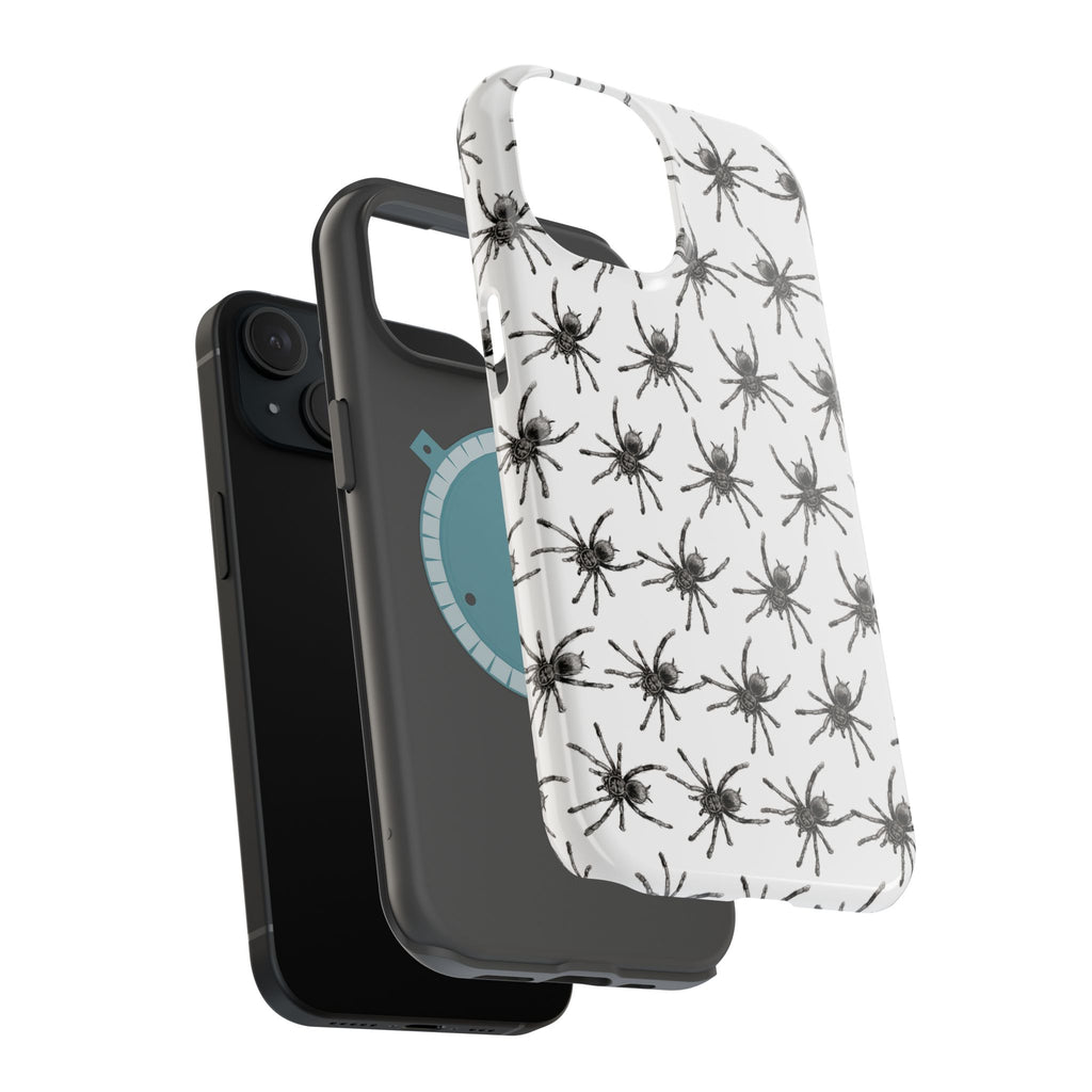 Spider Pattern Magnetic Impact-Resistant Phone Case