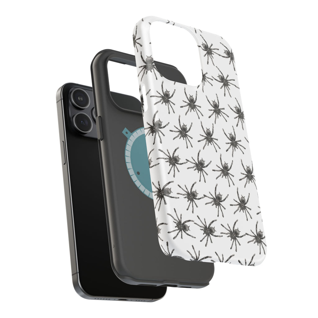 Spider Pattern Magnetic Impact-Resistant Phone Case