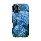 Blue Hydrangea Magnetic Impact-Resistant Phone Case