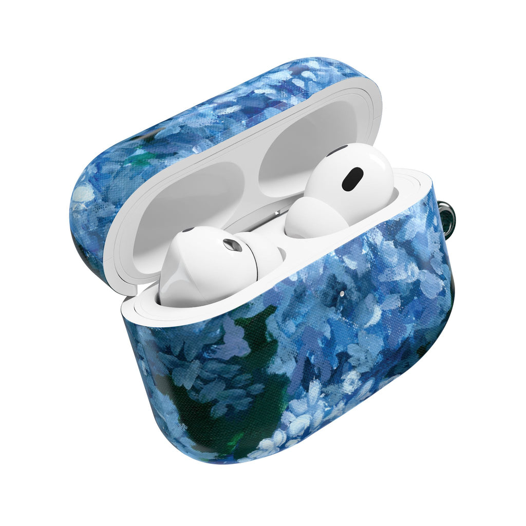 Hand Made Design Blue Floral AirPod Cases