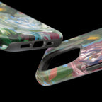 Floral Brushstroke Magnetic Impact-Resistant Phone Case