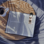 Skull Metal Bookmark — Gothic Reading Accessory