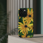 Floral Black-Eyed Susan Magnetic Impact Phone Case