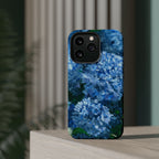 Blue Hydrangea Magnetic Impact-Resistant Phone Case