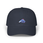 Betta Fish Embroidered Dad Cap — Colorful Aquarium Fish Baseball Hat