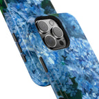 Blue Hydrangea Magnetic Impact-Resistant Phone Case