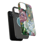Floral Brushstroke Magnetic Impact-Resistant Phone Case