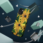 Floral Black-Eyed Susan Magnetic Impact Phone Case
