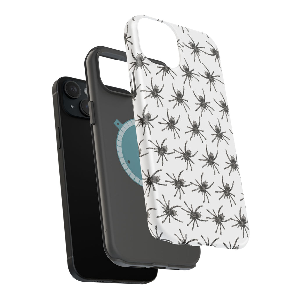 Spider Pattern Magnetic Impact-Resistant Phone Case