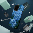 Blue Hydrangea Magnetic Impact-Resistant Phone Case