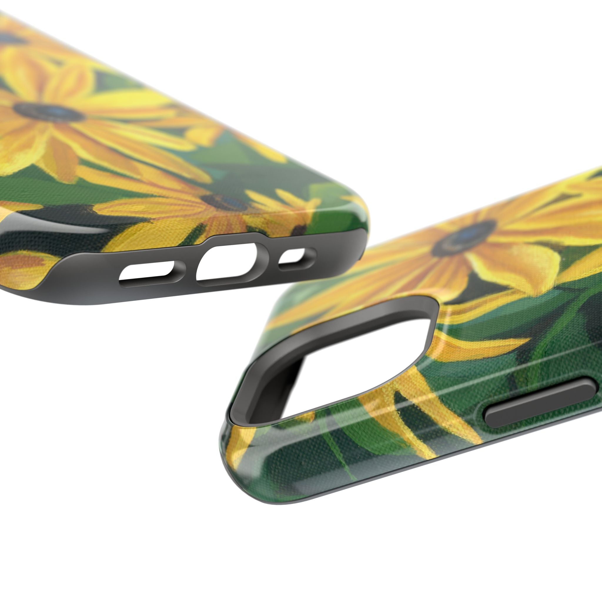 Floral Black-Eyed Susan Magnetic Impact Phone Case