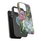 Floral Brushstroke Magnetic Impact-Resistant Phone Case