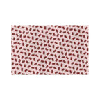 Absorbent Microfiber Cherry Pattern Tea Towel — Pink Retro Fruit Kitchen Towel