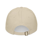Embroidered Spider Organic Baseball Cap – Minimal Gothic Dad Hat