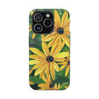 Floral Black-Eyed Susan Magnetic Impact Phone Case