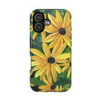 Floral Black-Eyed Susan Magnetic Impact Phone Case