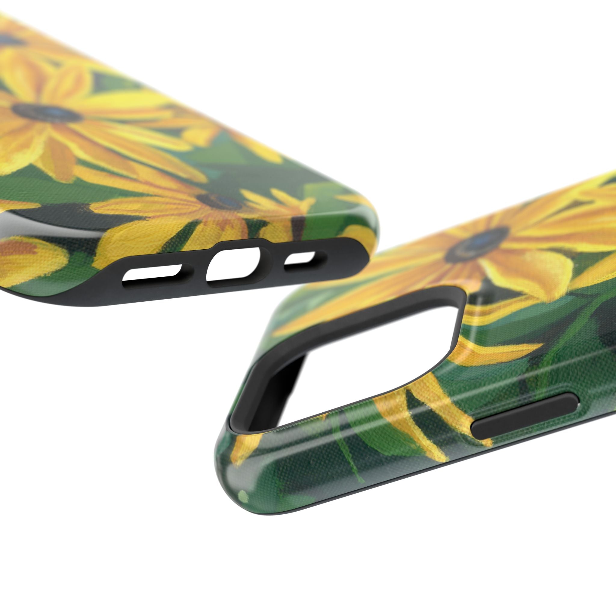Floral Black-Eyed Susan Magnetic Impact Phone Case