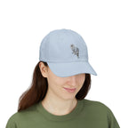 Embroidered Single Rose Dad Cap – Minimal Floral Baseball Hat