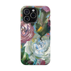 Floral Brushstroke Magnetic Impact-Resistant Phone Case