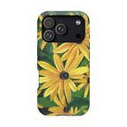 Floral Black-Eyed Susan Magnetic Impact Phone Case