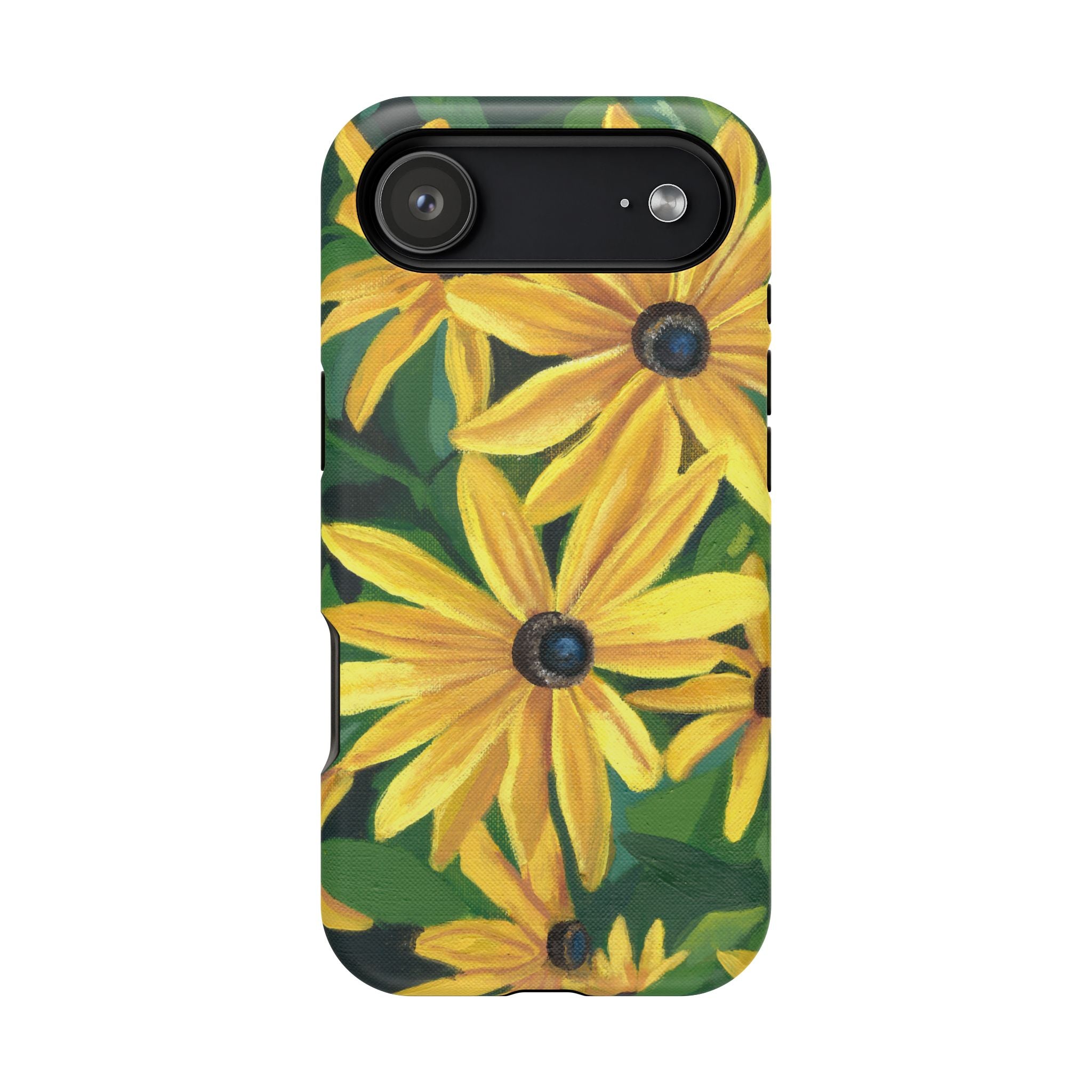 Floral Black-Eyed Susan Magnetic Impact Phone Case