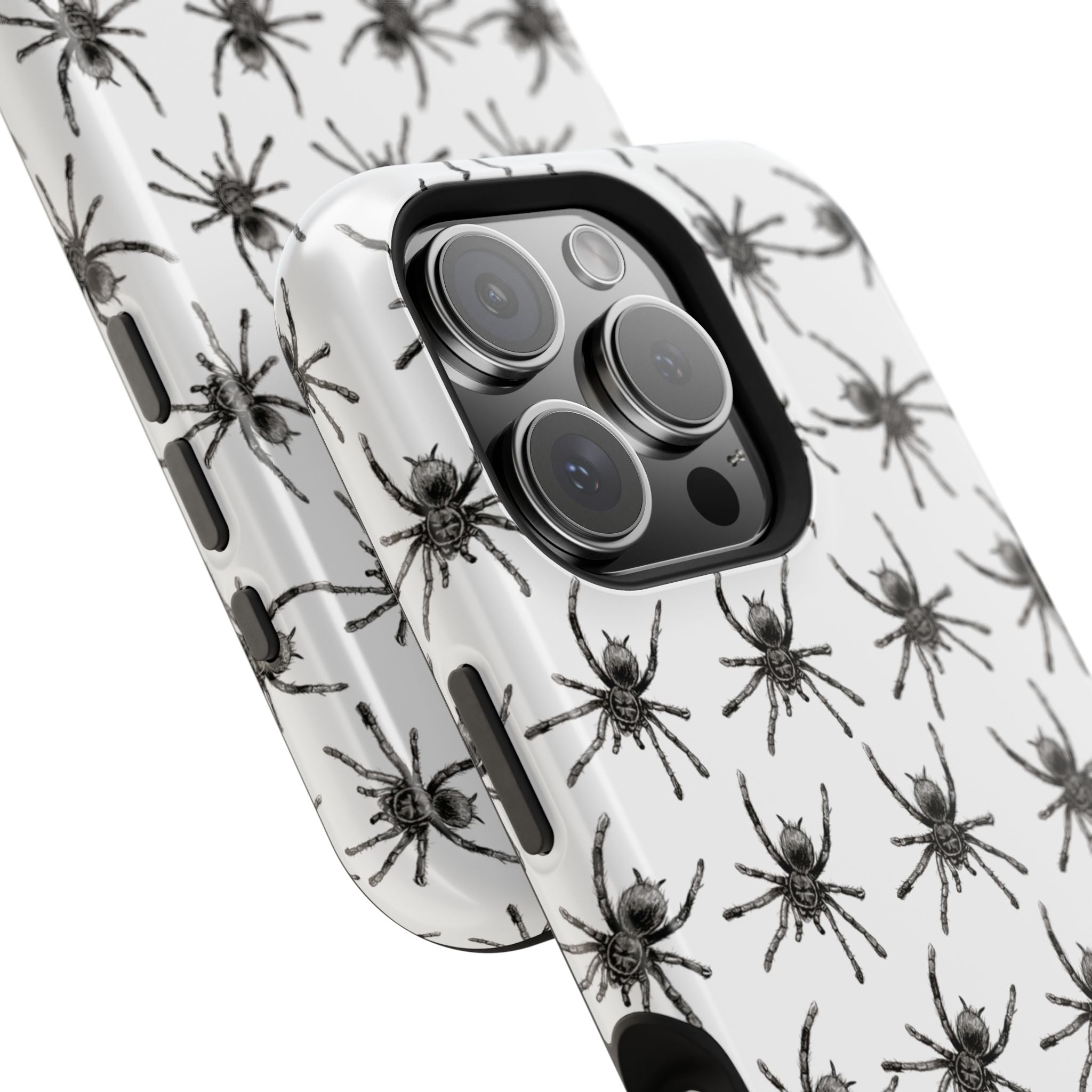 Spider Pattern Magnetic Impact-Resistant Phone Case
