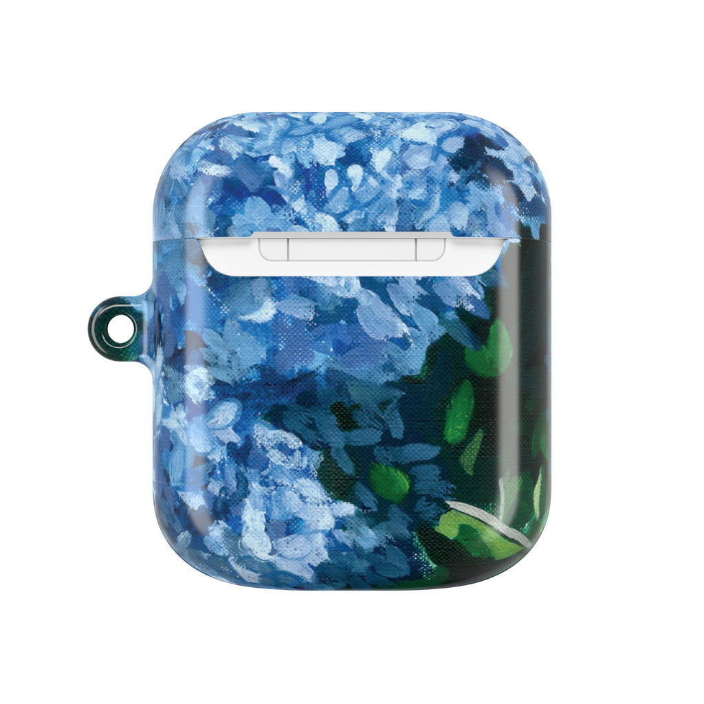 Hand Made Design Blue Floral AirPod Cases