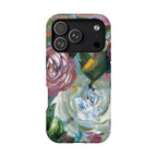 Floral Brushstroke Magnetic Impact-Resistant Phone Case