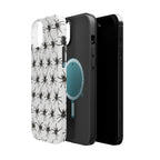 Spider Pattern Magnetic Impact-Resistant Phone Case
