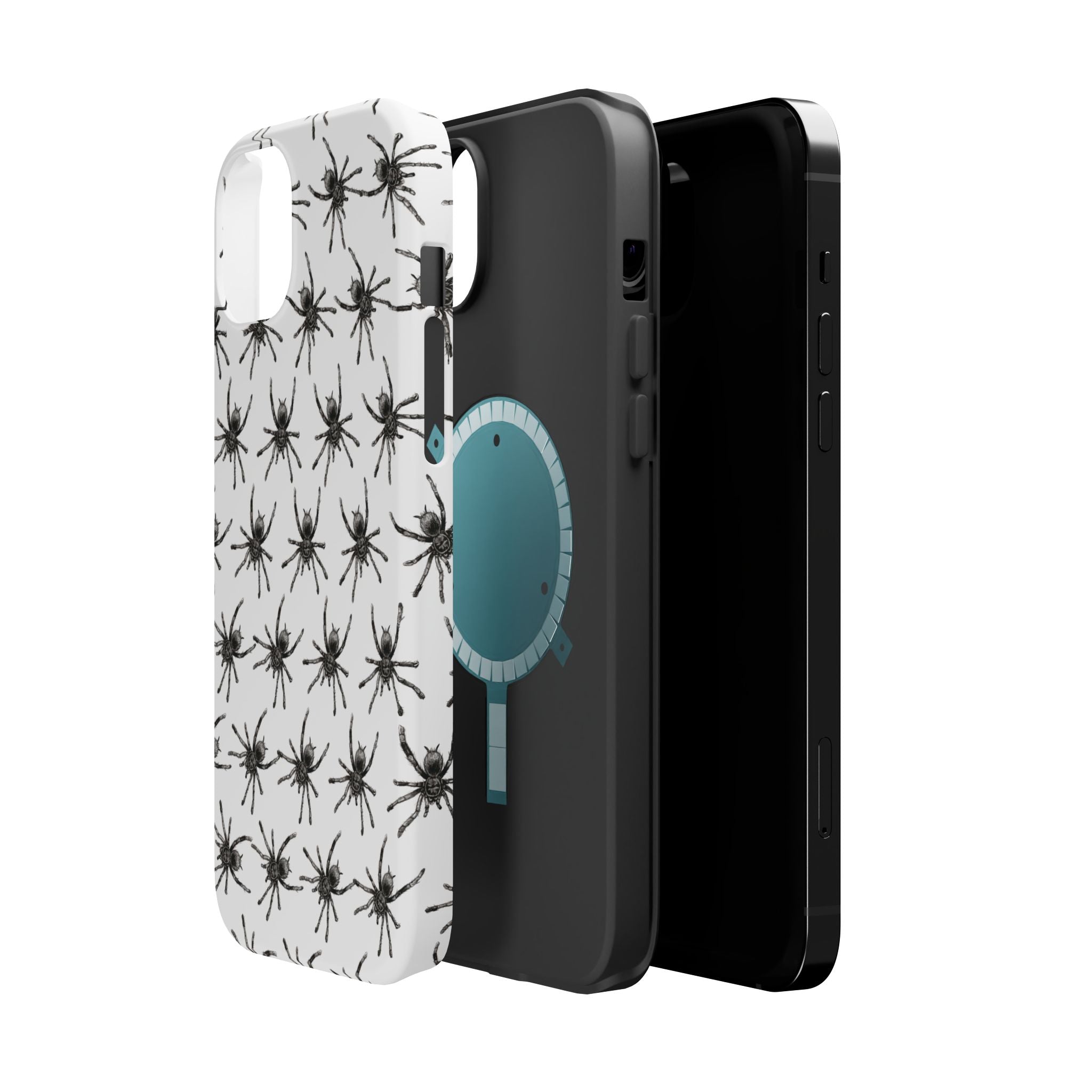 Spider Pattern Magnetic Impact-Resistant Phone Case