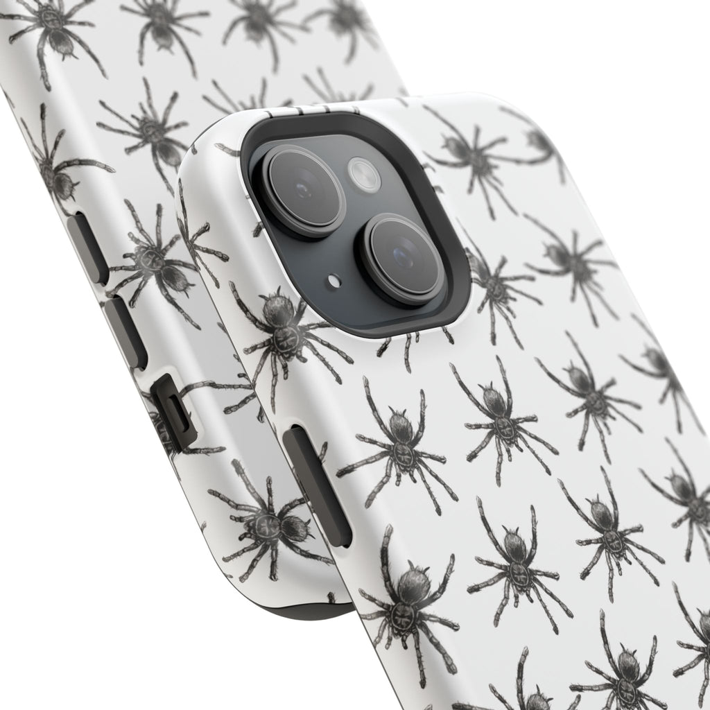 Spider Pattern Magnetic Impact-Resistant Phone Case