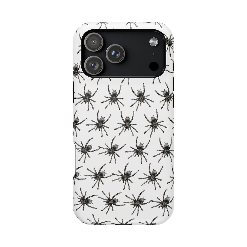 Spider Pattern Magnetic Impact-Resistant Phone Case