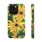 Floral Black-Eyed Susan Magnetic Impact Phone Case