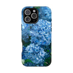 Blue Hydrangea Magnetic Impact-Resistant Phone Case