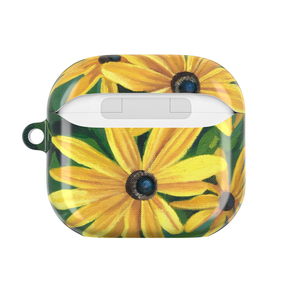 Black-Eyed Susan AirPod Case — Yellow Black-Eyed Susan Protective Charging Case