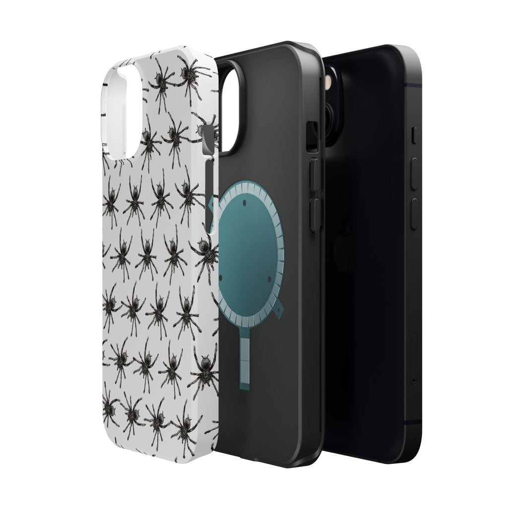 Spider Pattern Magnetic Impact-Resistant Phone Case