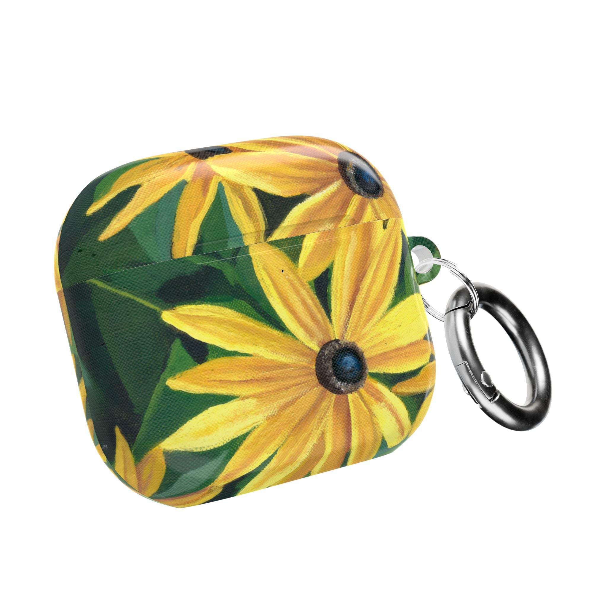 Black-Eyed Susan AirPod Case — Yellow Black-Eyed Susan Protective Charging Case