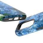 Blue Hydrangea Magnetic Impact-Resistant Phone Case