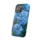 Blue Hydrangea Magnetic Impact-Resistant Phone Case
