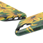 Floral Black-Eyed Susan Magnetic Impact Phone Case